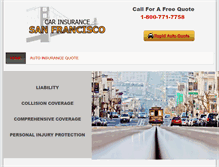 Tablet Screenshot of carinsurance-sanfrancisco.com